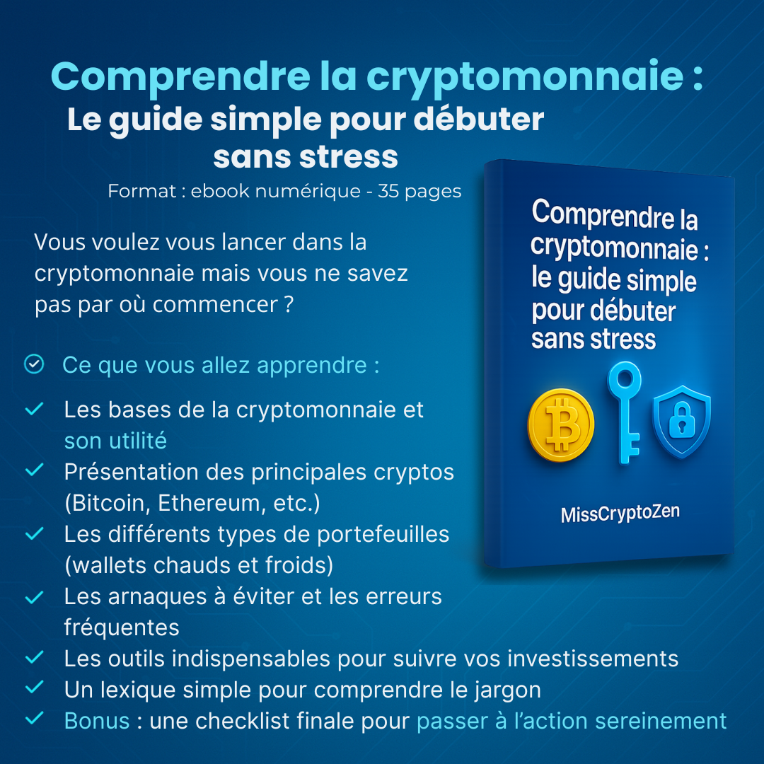 Comprendre la cryptomonnaie : Le guide simple pour débuter sans stress